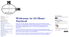 Desktop Screenshot of 24hourtactical.com